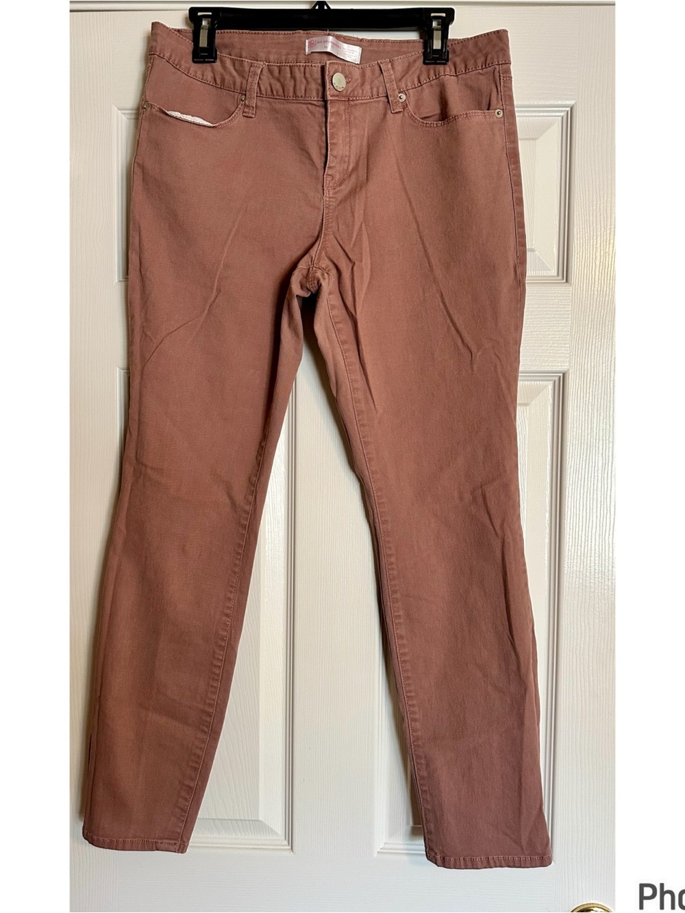 No Boundaries Skinny Jeans in Dusty Mauve